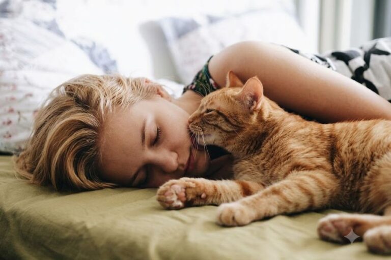Why Does My Cat Sleep Next to My Head? (And Why They Pick That Exact Spot)